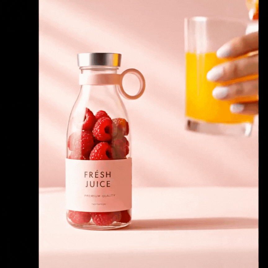 Electric Portable Mini Juicer Bottle