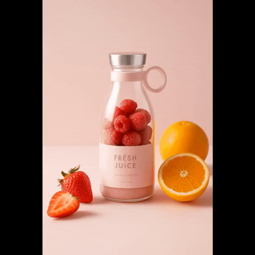 Electric Portable Mini Juicer Bottle