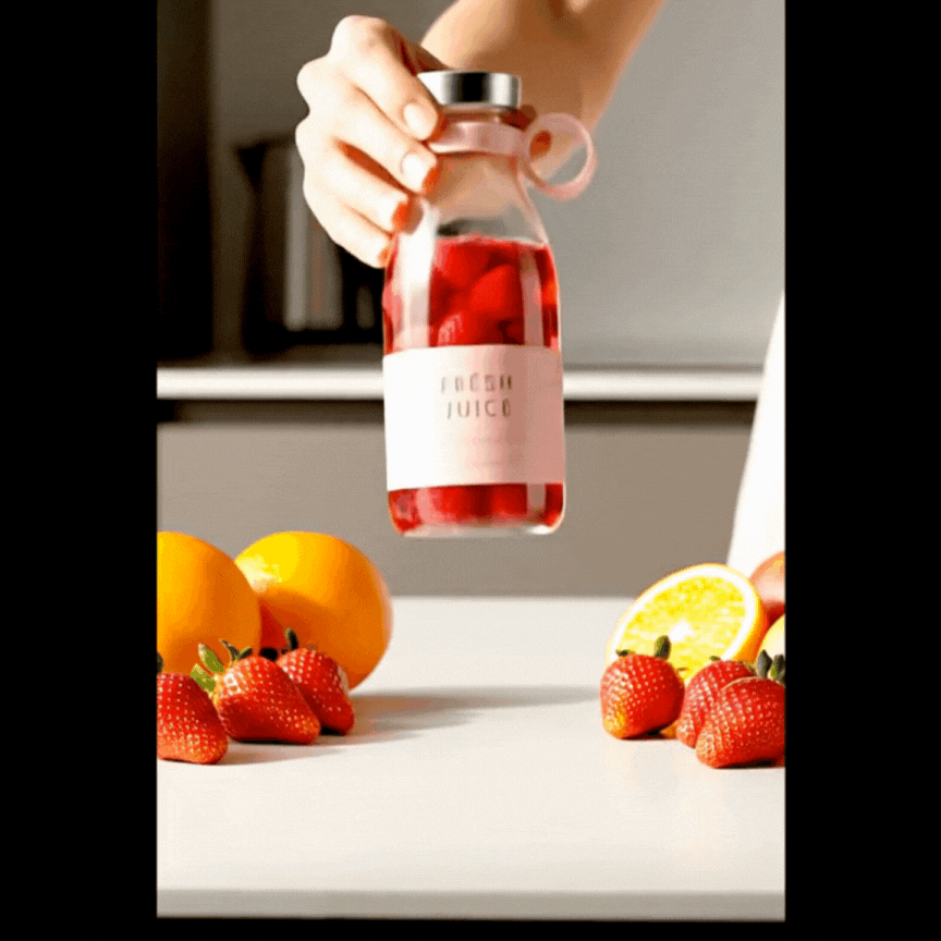 Electric Portable Mini Juicer Bottle