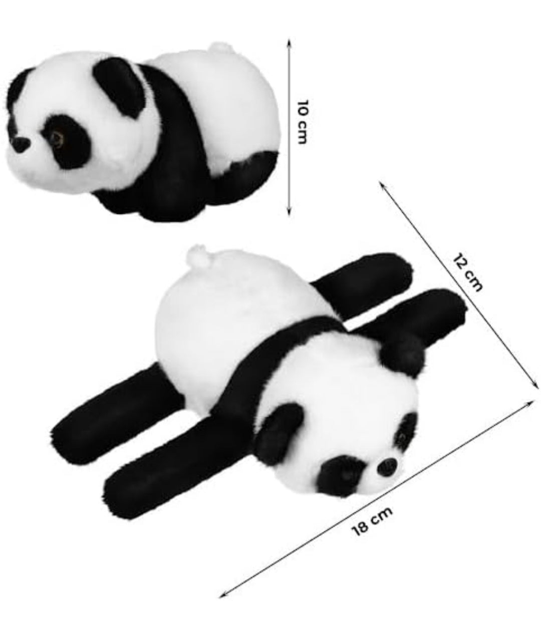 Unisex Stuffed Animal Slap Bracelets Plush Panda
