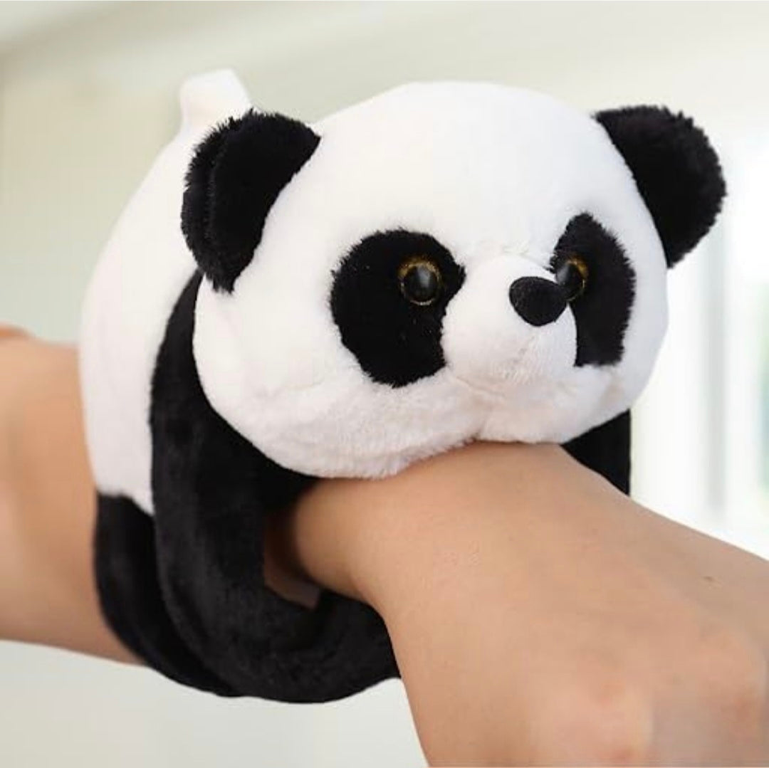 Unisex Stuffed Animal Slap Bracelets Plush Panda