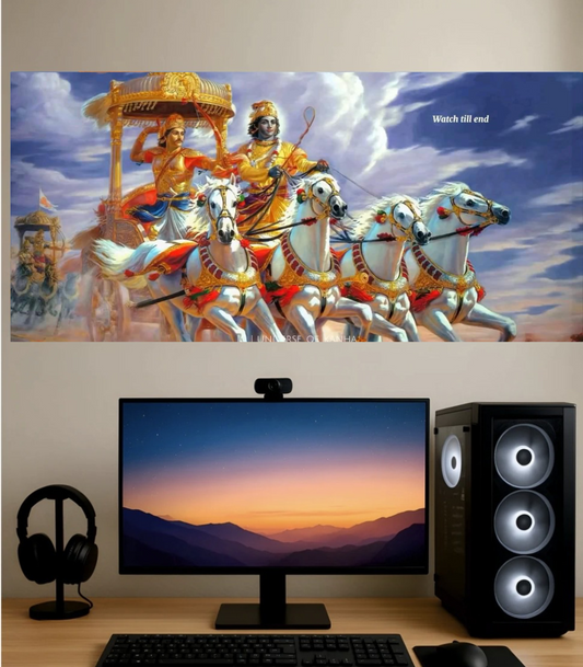 krishna and Arjun