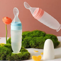 Baby Food Squeeze Feeder Spoon